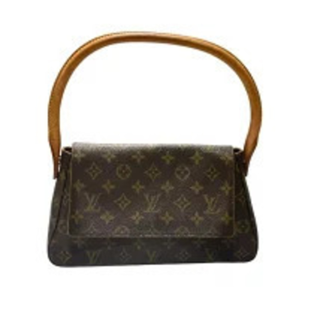 Louis Vuitton Looping Brown Monogram Canvas Shoulder Bag